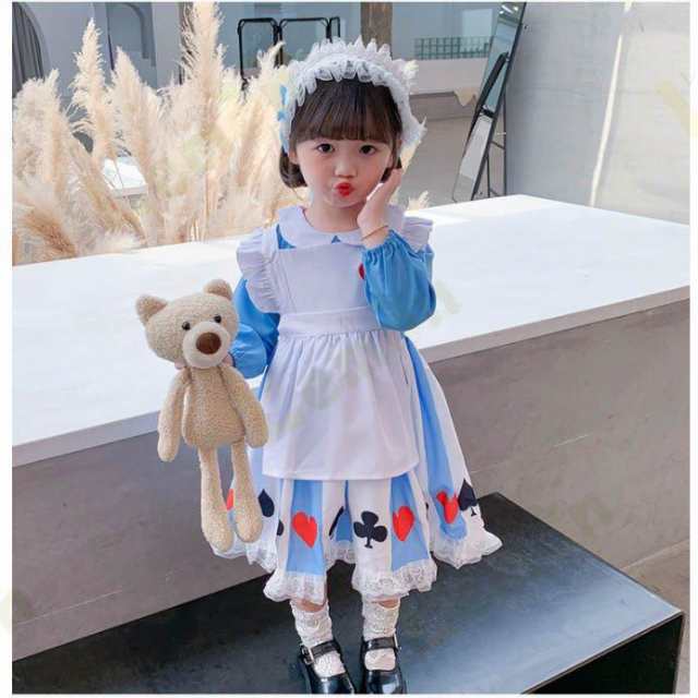 ハロウィン 子供 衣装 コスチューム ドレス メード服 仮装 女の子