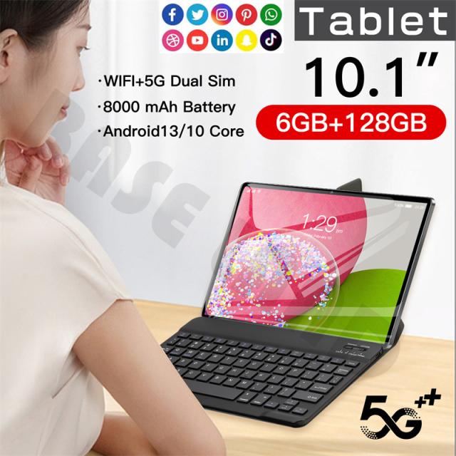 2023 新品割引 タブレット PC 10インチ Android13.0 Wi-Fi 6+128GB IPS液晶 SDカード 本体 wi-fi版 在宅勤務 ネット授業 コスパ最高 タブレットPC 特典 タブレット 本体 pc 10インチ Android13 新品 安い 8+128GB GPS IPS