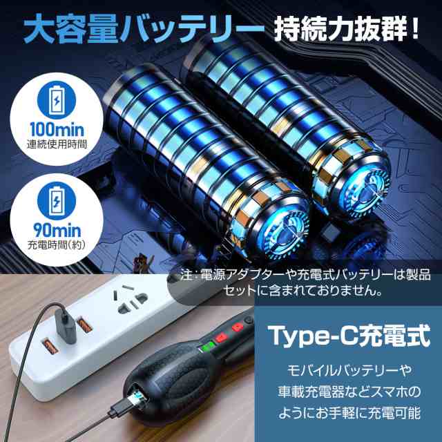 電動ドライバー ボールグリップ 3.7V 16点セット 電動/手動 両用 ドライバー 充電式 ミニドライバー ペン型 ドライバー 工具 電動 USB充電  電動工具 軽量 小型 ライト付き 急速充電 の通販はau PAY マーケット - Cheeryshop | au PAY マーケット－通販サイト