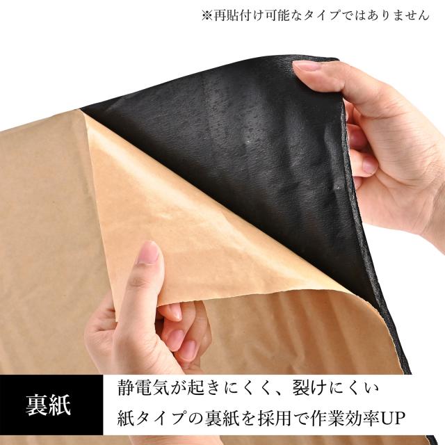 車用断熱マット 車の断熱 デッドニング 国内難燃試験済 広範囲に貼れる （幅1m × 長さ10m 厚さ6.5） 車用断熱シート アルミ断熱マット 内装