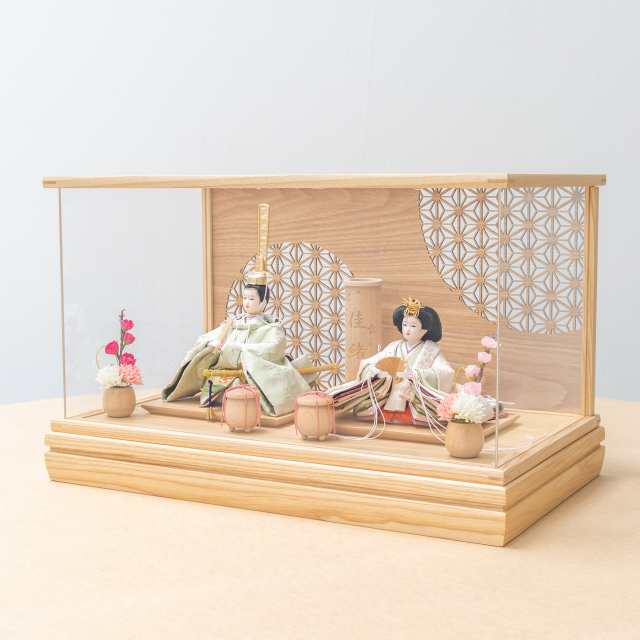 お雛様(3D-0100) 雛人形 かわいい ひな人形 コンパクト 桃の節句 お雛様(3D-0100) 雛人形 かわいい ひな人形 コンパクト 桃の節句