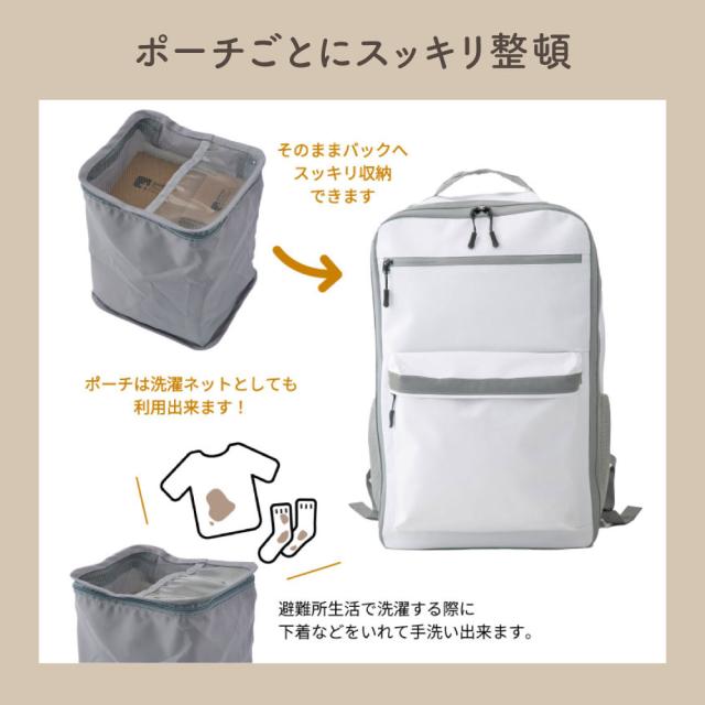 [防災士監修] 防災リュック 二人用 防災セット 防災グッズ 防水 リュック 非常用持ち出し袋 避難グッズ 避難リュック 避難セット 防災 災害 災害用 災害グッズ 災害対策 大容量 おすすめ 2人 防災トイレ トイレ ウォータータンク 懐中電灯 防災ラジオ SONAEMON 送料無料