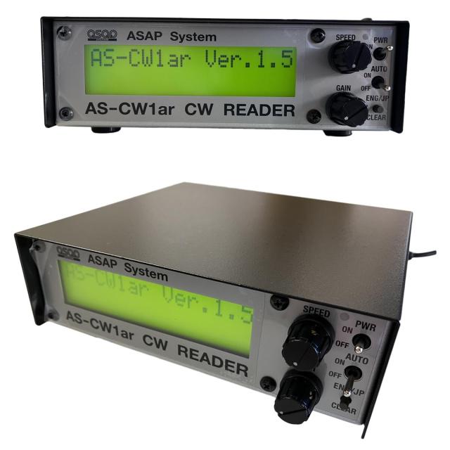 モールス解読器 AS-CW1ar ASAPSYSTEM アサップシステム ASCW1ar AS-CW1ar
