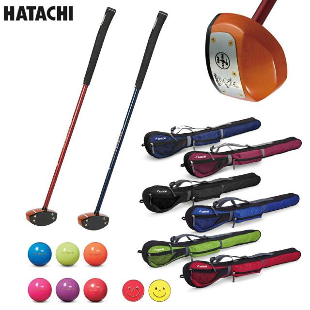 羽立工業 HATACHI ハタチ  パークゴルフクラブ DELTA３ クラブケース ボール マーカー ４点セット PH2333  パークゴルフ用品
