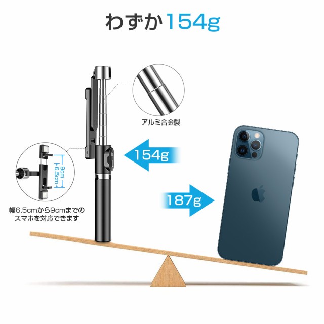 自撮り棒 三脚付き セルカ棒 美顔ライト Bluetooth リモコン付 スマホ 遠隔操作 三脚スタンド 三脚 一脚兼用 7段階伸縮調節 360度回転  ワの通販はau PAY マーケット - ビジネスプロセス総合研究所