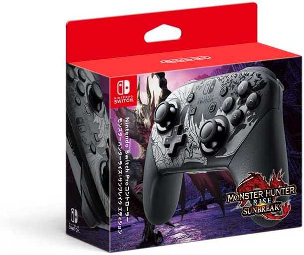 【任天堂純正品】Nintendo Switch Proコントローラー モンスターハンターライズ：サンブレイクエディション モンハン プロコン  スイッチ｜au PAY マーケット