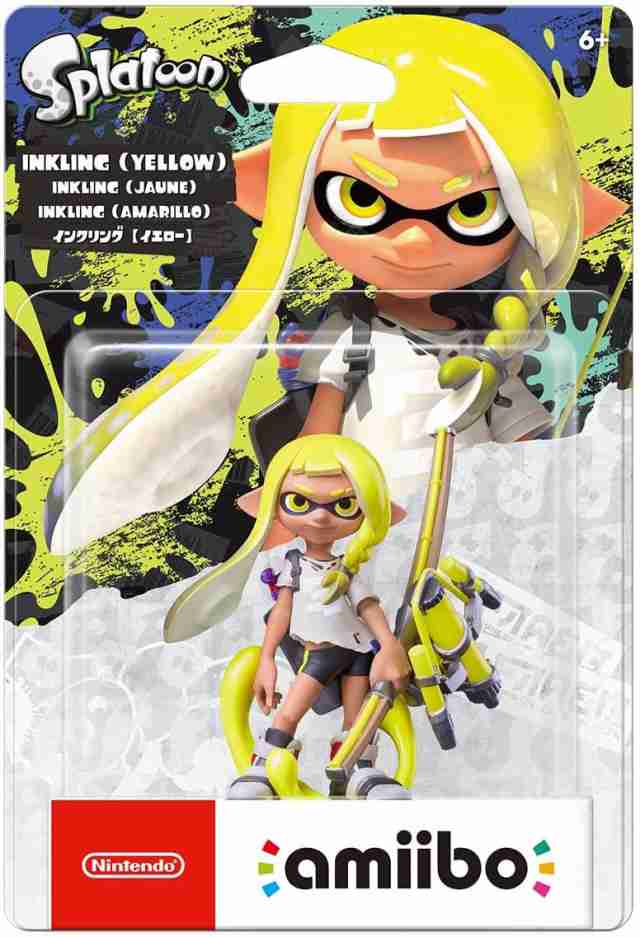 任天堂　amiibo スプラトゥーン3 コジャケ　ブルー　イエロー