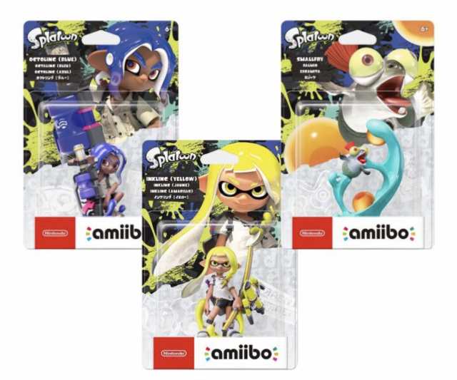 amiibo インクリング イエロー / オクトリング ブルー