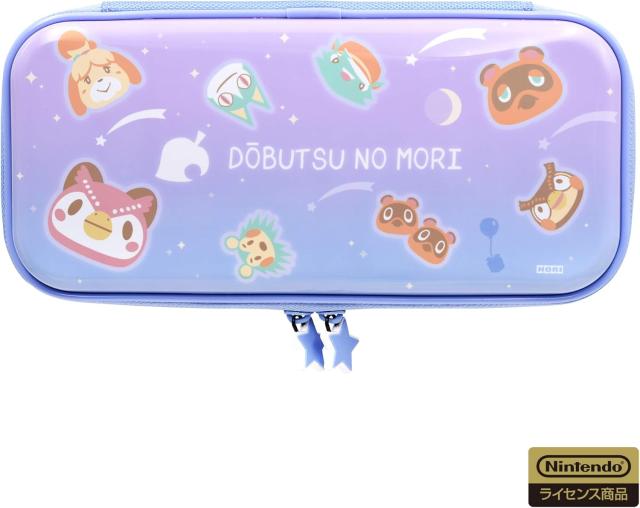 HORI ホリ どうぶつの森 ハイブリッドポーチ for Nintendo Switch ハイブリッド ポーチ NSW AD25-001 スイッチ ケース 任天堂 カバー 収納 収納ケース 持ち運び ニンテンドー サンリオ 持ち手 人気