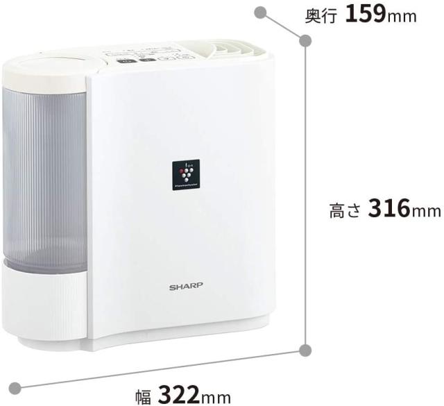 送料無料】SHARP 気化式加湿器 HV-J30-W 家電 新品 対象 家電 新品