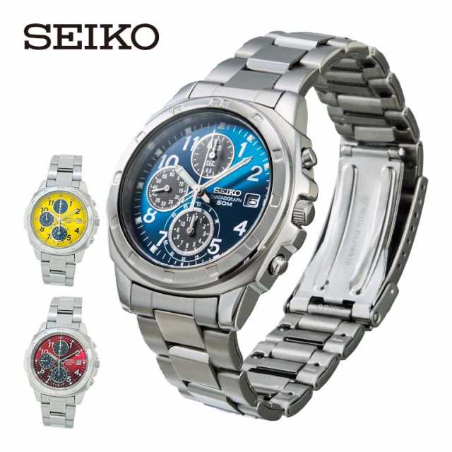 SEIKO セイコー クロノグラフ アラビア数字文字盤 (海外モデル) - 海外 ...