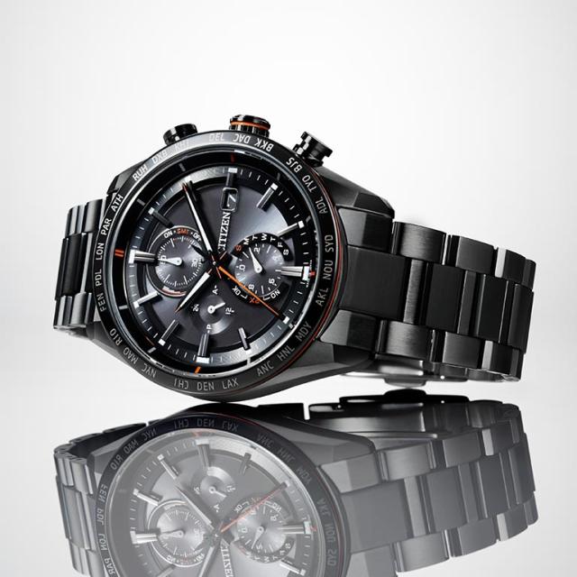 CITIZEN ATTESA シチズン アテッサ ACT Line エコ・ドライブ 電波時計 AT8185-62E 腕時計 時計 ウォッチ ウオッチ ソーラー電波 電波ソーラー ブラックチタン シチズン腕時計 シチズン時計 シチズンアテッサ エコドライブ アクトライン ACTLINE ブラックチタンシリーズ_6
