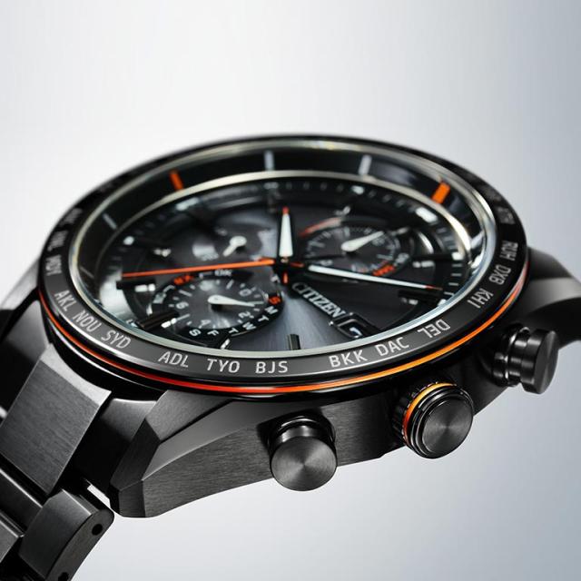 CITIZEN ATTESA シチズン アテッサ ACT Line エコ・ドライブ 電波時計 AT8185-62E 腕時計 時計 ウォッチ ウオッチ ソーラー電波 電波ソーラー ブラックチタン シチズン腕時計 シチズン時計 シチズンアテッサ エコドライブ アクトライン ACTLINE ブラックチタンシリーズ_7
