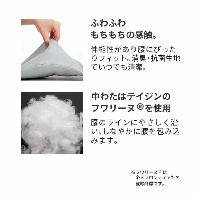 お医者さんの(R)腰futon - 腰まくら 腰 クッション 就寝 睡眠 負担