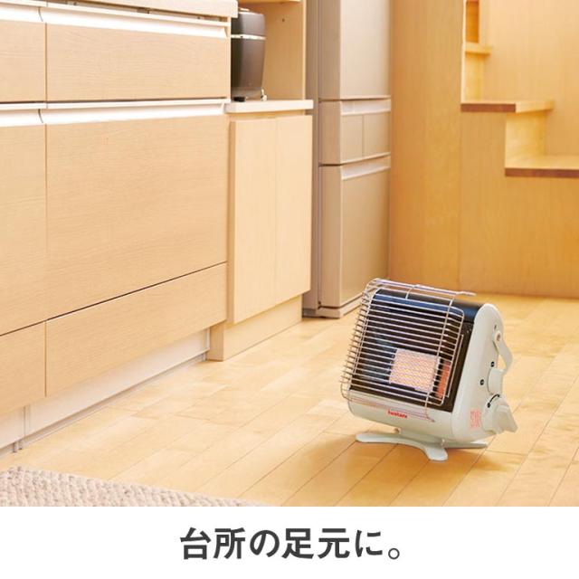 イワタニ カセットガスストーブ マイ暖 3 - CB-STV-MYD3 カセットボンベ 暖房 電源不要 足元暖房 おしゃれ ポータブルヒーター 岩谷 ガスヒーター キッチン ポータブル 暖房機器 暖房器具 小型 コードレス 電気を使わない カセットストーブ Iwatani マイ暖 まいだん 220543_3