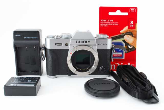 フジフィルム Fujifilm X-T20 ボディ シルバー 美品 小型・軽量ボディ ...