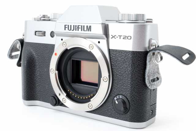 フジフィルム Fujifilm X-T20 ボディ シルバー 美品 小型・軽量ボディ