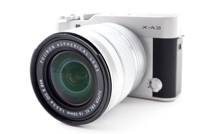 フジフィルム Fujifilm X-A3 シルバー レンズキット 美品 小型軽量 ...