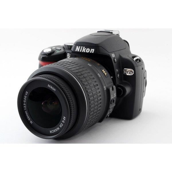 【中古】ニコン Nikon D60 レンズキッ ト SDカード付きの通販は