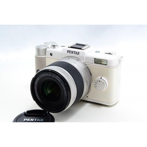 中古】ペンタックス PENTAX Q ホワイト レンズキット 美品 ビギナーに最適