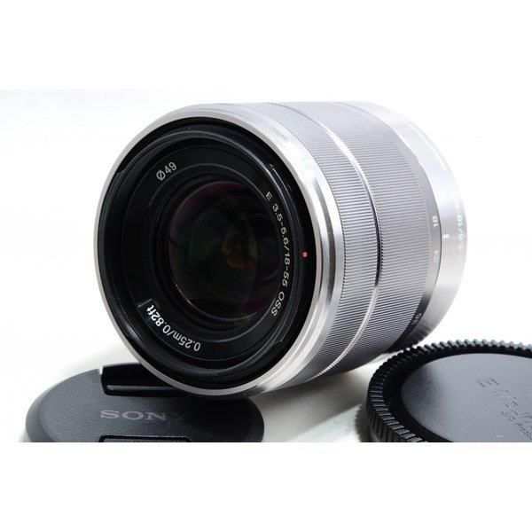 【中古】ソニー SONY E 18-55mm F3.5-5.6 OSS SEL1855 美品 標準ズーム