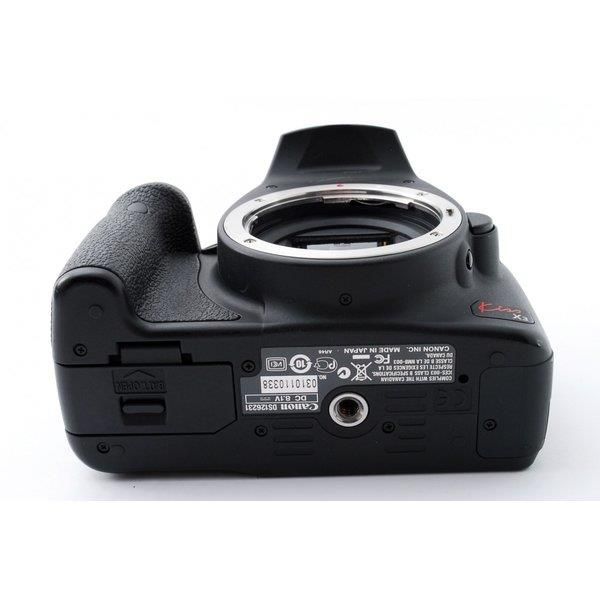 中古】キヤノン Canon EOS Kiss X3 標準&望遠ダブルレンズセット 