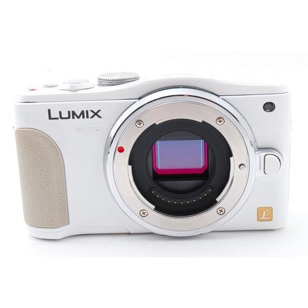 【中古】パナソニック Panasonic DMC-GF6 ホワイト レンズキット 美品 ストラップ SDカード付き 【中古】パナソニック Panasonic DMC-GF6 ホワイト レンズキット 美品 ストラップ SDカード付き