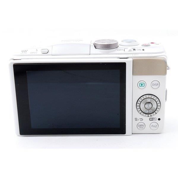 【中古】パナソニック Panasonic DMC-GF6 ホワイト レンズキット 美品 ストラップ SDカード付き 【中古】パナソニック Panasonic DMC-GF6 ホワイト レンズキット 美品 ストラップ SDカード付き