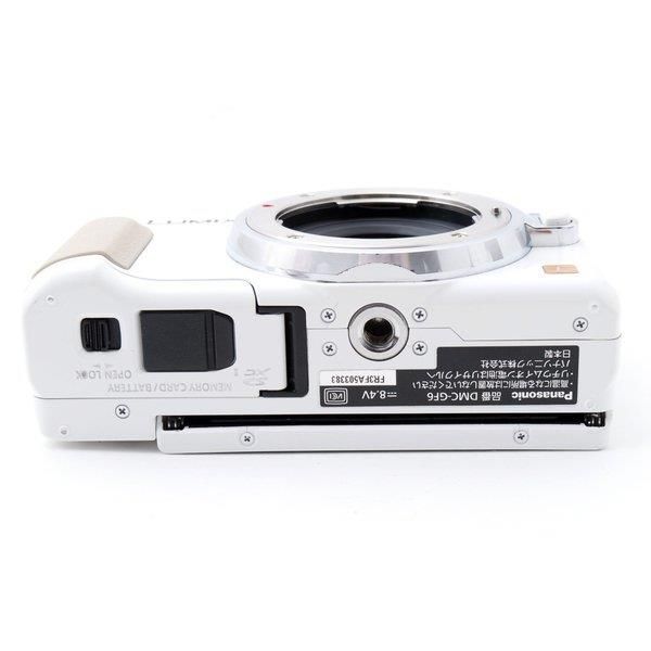 【中古】パナソニック Panasonic DMC-GF6 ホワイト レンズキット 美品 ストラップ SDカード付き 【中古】パナソニック Panasonic DMC-GF6 ホワイト レンズキット 美品 ストラップ SDカード付き