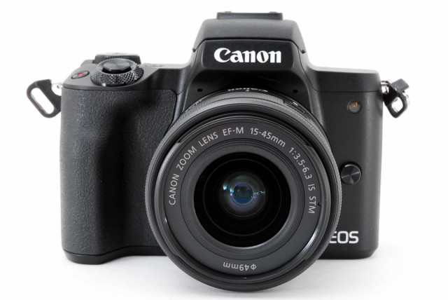 中古】キヤノン Canon EOS M2 15-45 レンズキット ブラック [1058] デジタル一眼レフ