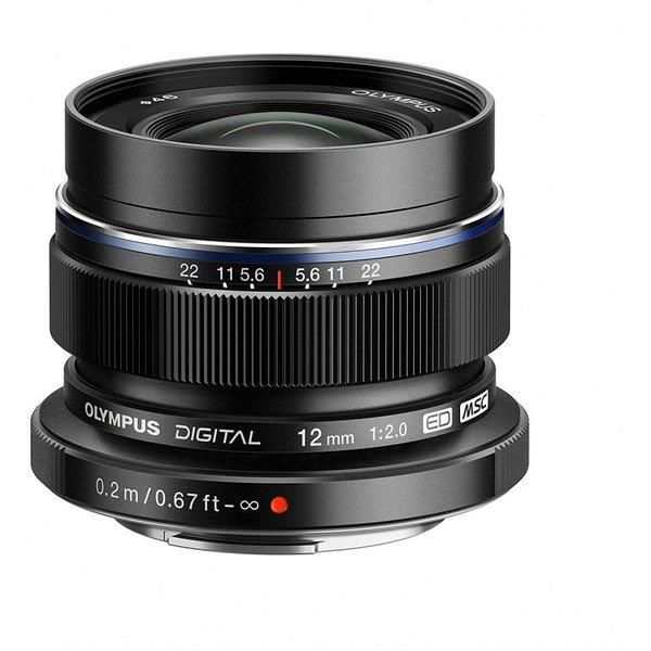 【中古】オリンパス OLYMPUS 単焦点レンズ M.ZUIKO DIGITAL ED 12mm F2.0 ブラック ED 12mm F2.0 BLK