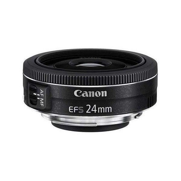 【中古】キヤノン Canon 単焦点広角レンズ EF-S24mm F2.8 STM APS-C対応 EF-S2428STM