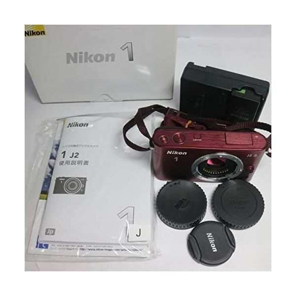 【中古】ニコン Nikon 1 J2 ボディ レッド