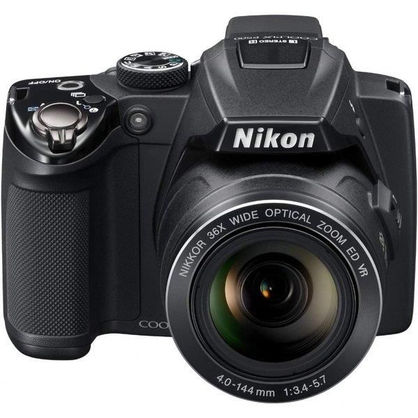 【中古】ニコン Nikon COOLPIX P500 ブラック P500 SDカード付きの通販は