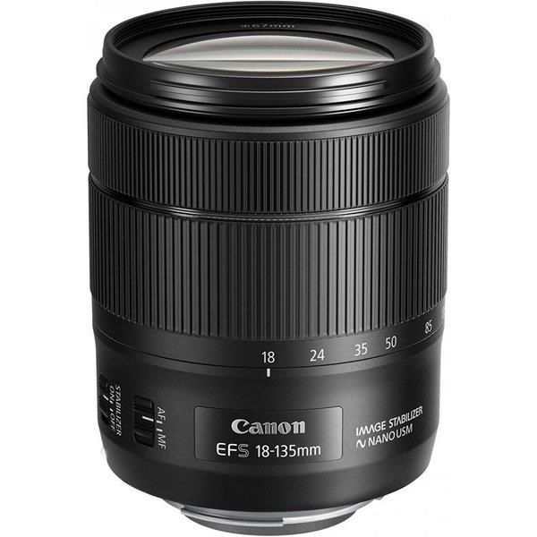 中古】キヤノン Canon 標準ズームレンズ EF-S18-135mm F3.5-5.6 IS USM APS-C対応 - その他交換レンズ