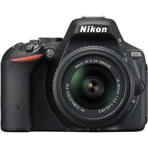 【中古】ニコン Nikon D5500 18-55 VRII レンズキット ブラック SDカード付き