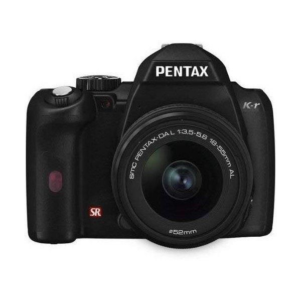中古】ペンタックス PENTAX K-r レンズキット ブラック SDカード付き