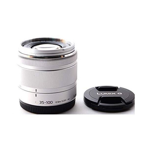 【中古】パナソニック Panasonic 望遠ズームレンズ G VARIO 35-100mm/F4.0-5.6 ASPH. シルバー H-FS35100-S