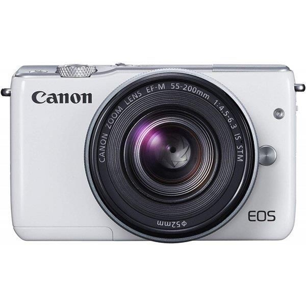 中古】キヤノン Canon EOS M10 ダブルズームキット ホワイト