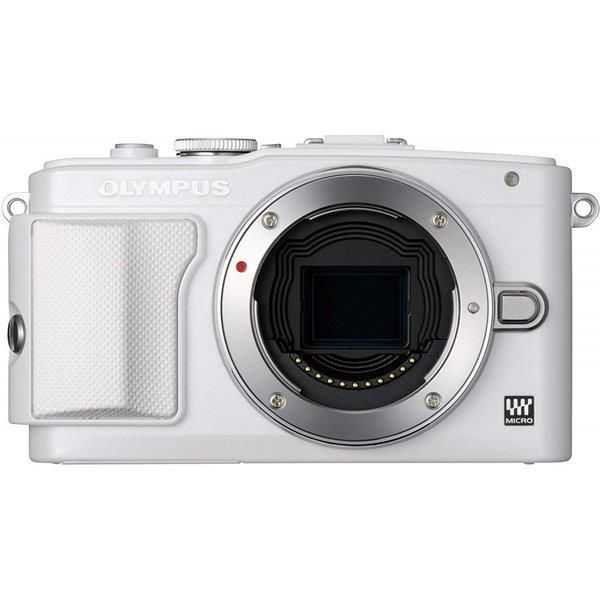 【中古】オリンパス OLYMPUS E-PL6 ボディ ホワイト E-PL6 BODY WHT SDカード付きの通販は 31,800円