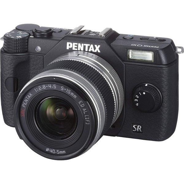 【中古】ペンタックス PENTAX デジタル Q10 ズームレンズキット ブラック Q10 LENSKIT BLACK  SDカード付きの通販は 34,800円