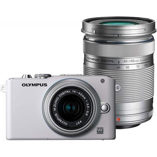 オリンパス OLYMPUS E-PL3 ダブルズームキット ホワイト
