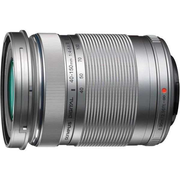 【中古】オリンパス OLYMPUS 望遠ズームレンズ M.ZUIKO DIGITAL ED 40-150mm F4.0-5.6 R シルバー