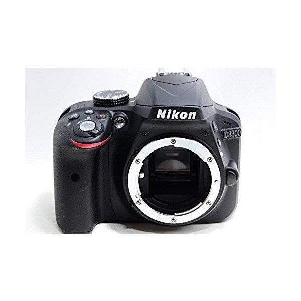 【中古】ニコン Nikon D3300 ボディ ブラック D3300BK SDカード付きの通販は