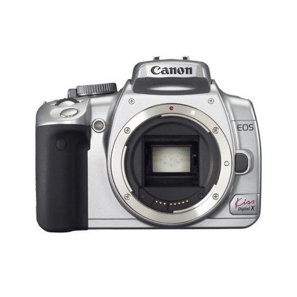 【中古】キヤノン Canon EOS Kiss デジタル X ボディ本体 シルバーの通販は