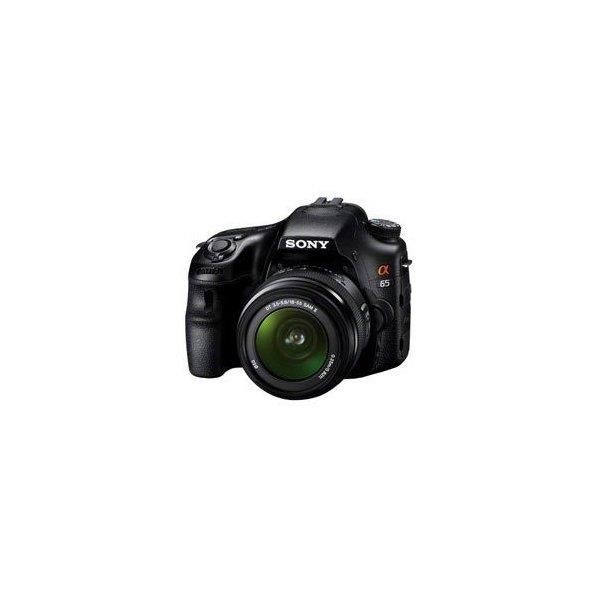 【中古】ソニー SONY α65 ズームレンズキット DT 18-55mm F3.5-5.6 SAM II付属 SDカード付き