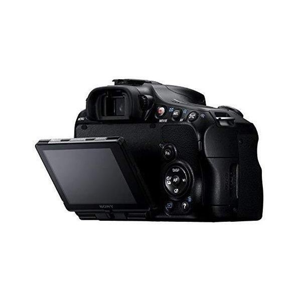 【中古】ソニー SONY α65 ダブルズームレンズキット SLT-A65V SDカード付き