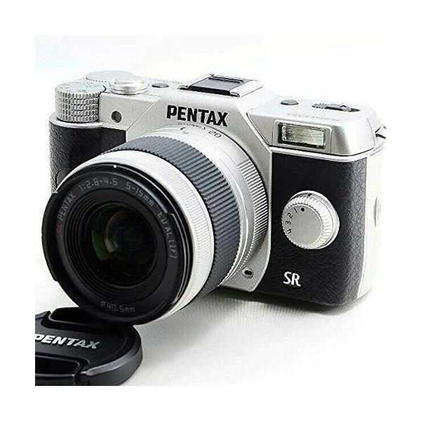 【中古】ペンタックス PENTAX デジタル Q10 ズームレンズキット シルバー SDカード付き