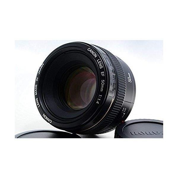 【中古】キヤノン Canon 単焦点レンズ EF50mm F1.4 USM フルサイズ対応の通販は