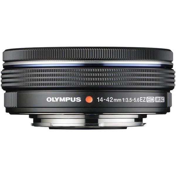 【中古】オリンパス OLYMPUS 電動式パンケーキズームレンズ M.ZUIKO DIGITAL ED 14-42mm F3.5-5.6 EZ BLK